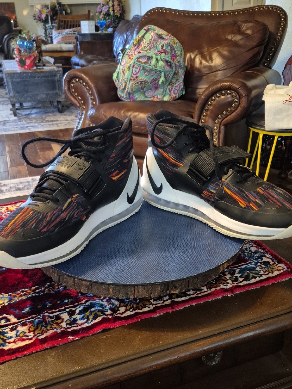 Nike Air Force Max Black History Edition Sz.13 High-Top BasketballShoes.(#2012S) - Picture 11 of 16